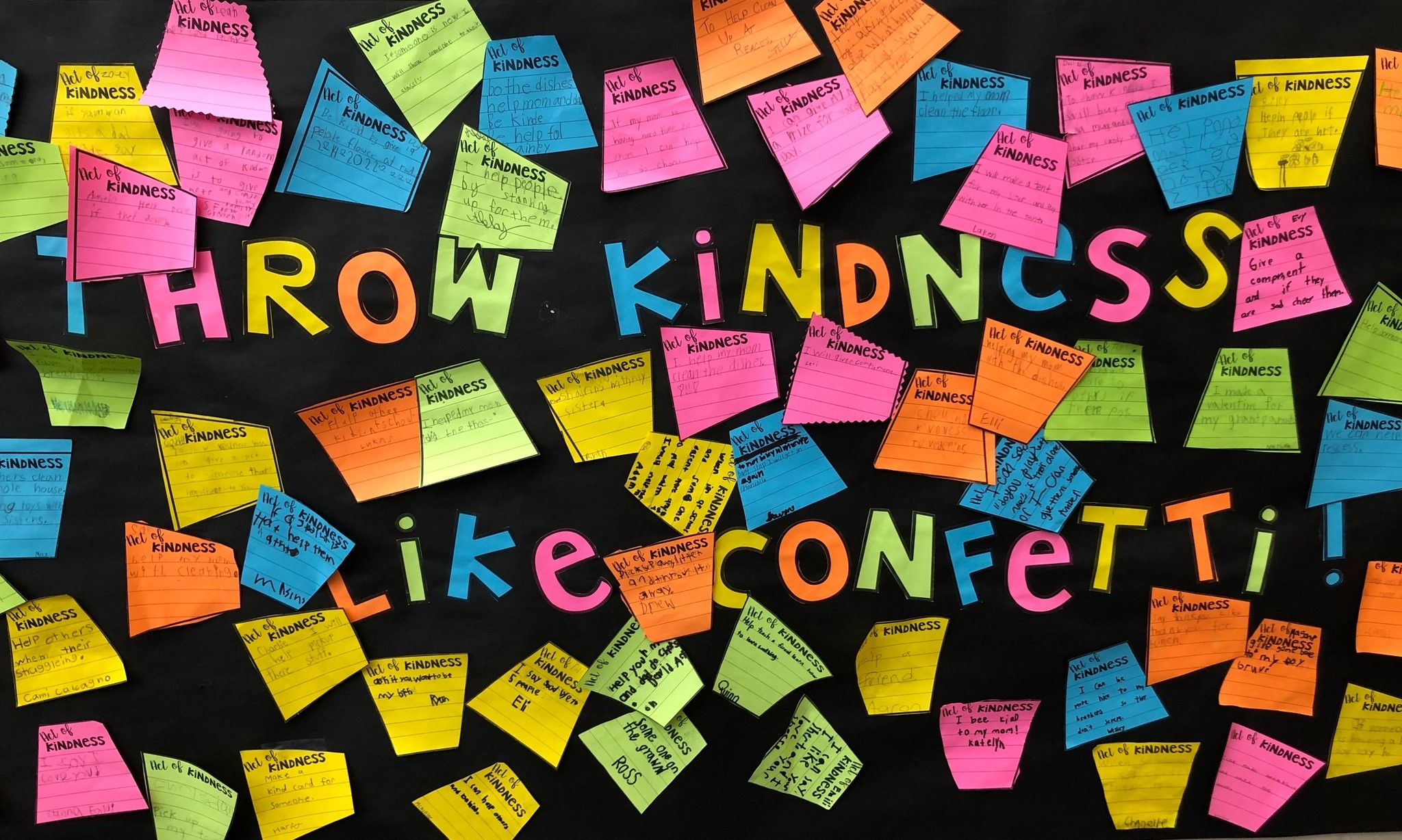 Throw Kindness Like Confetti