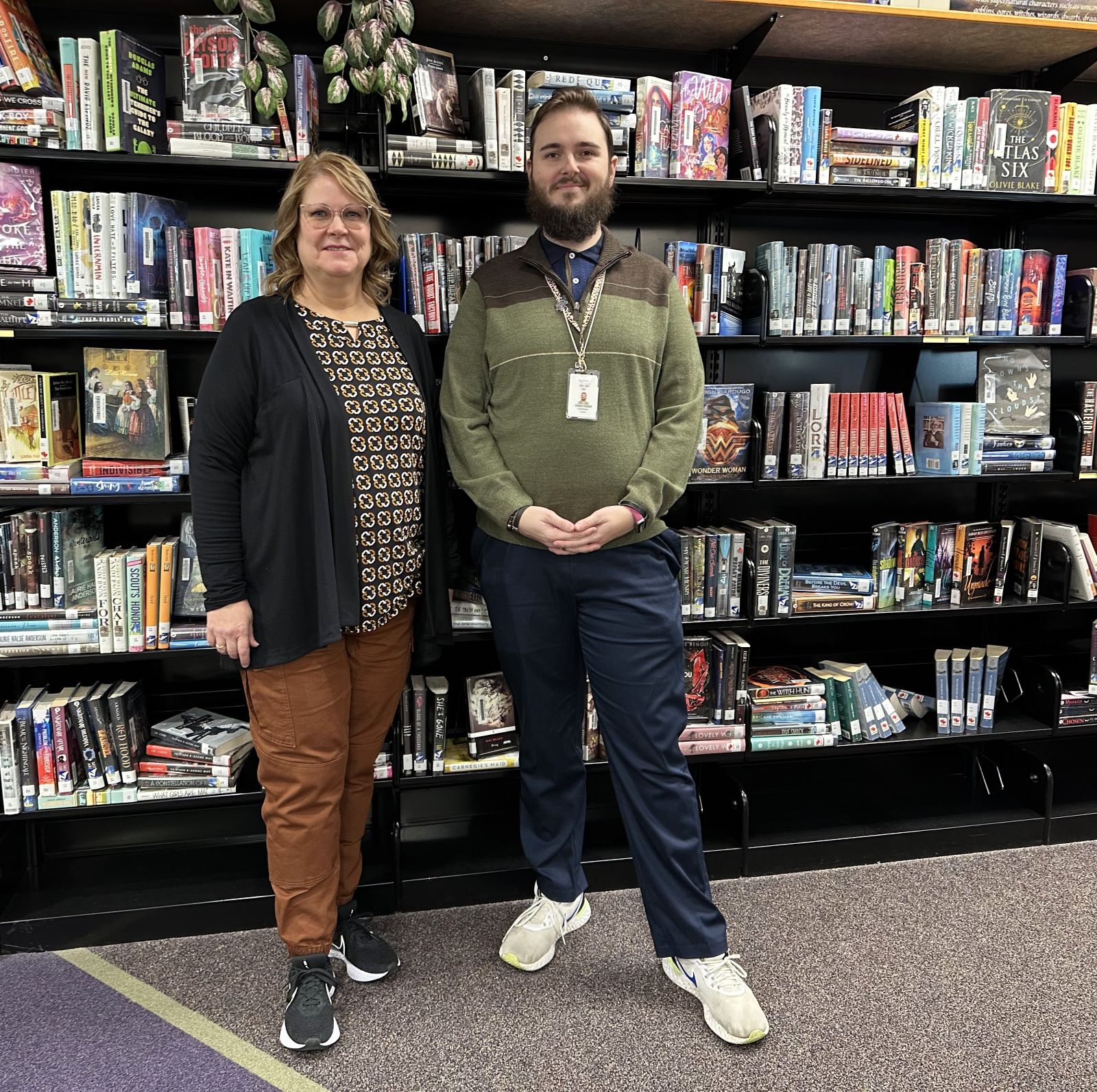 Pickerington North's Media Center staff